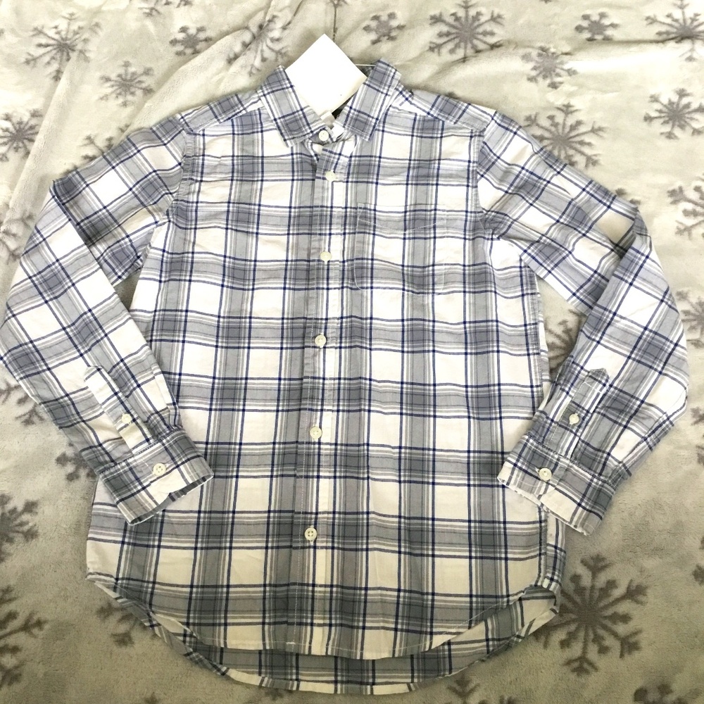 Boys 10-12 button down top